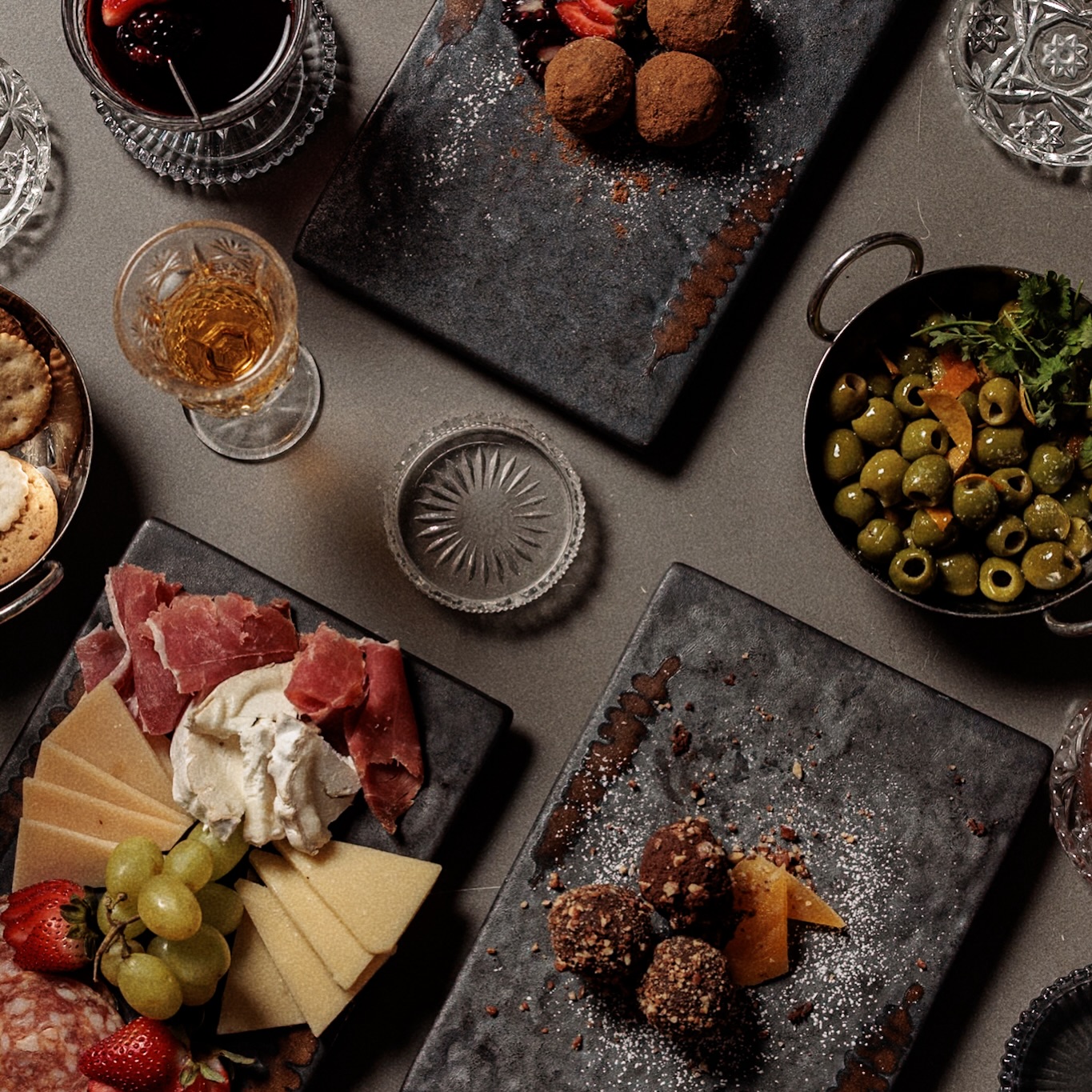 Whether you’re settling in for an evening of cocktails or sharing a few bites with friends, our menu is designed to complement every pour and every conversation. An intimate experience awaits behind the door at Room 56. 🍸 Reserve your table through the link in our bio.