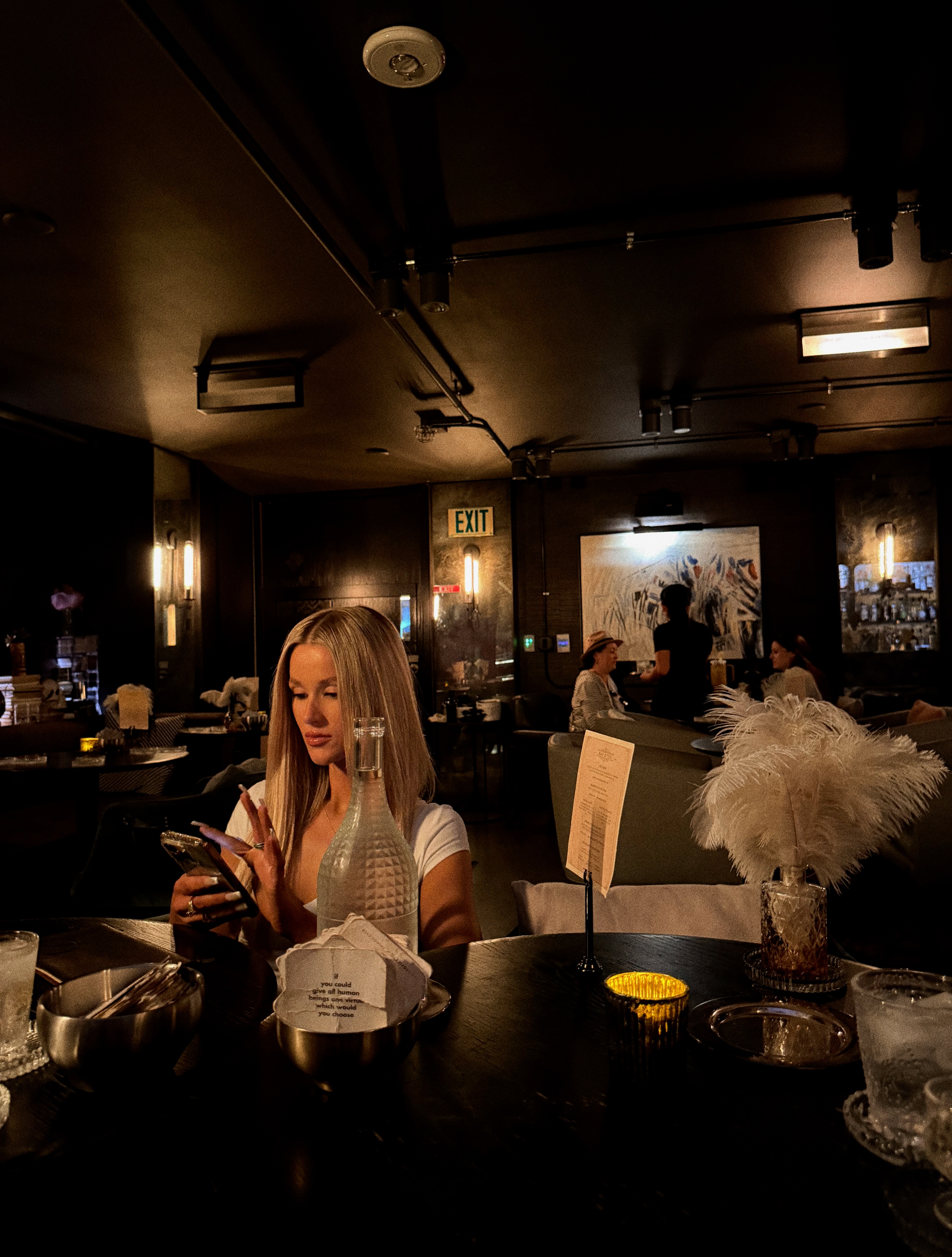 An evening of refined cocktails, intimate conversation, and timeless ambiance. Step into Room 56, where every detail is thoughtfully curated to create an experience worth savoring. ✨